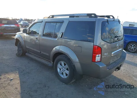 2005 Nissan Pathfinder Se from USA, damaged, VIN 5N1AR18W75C759092
